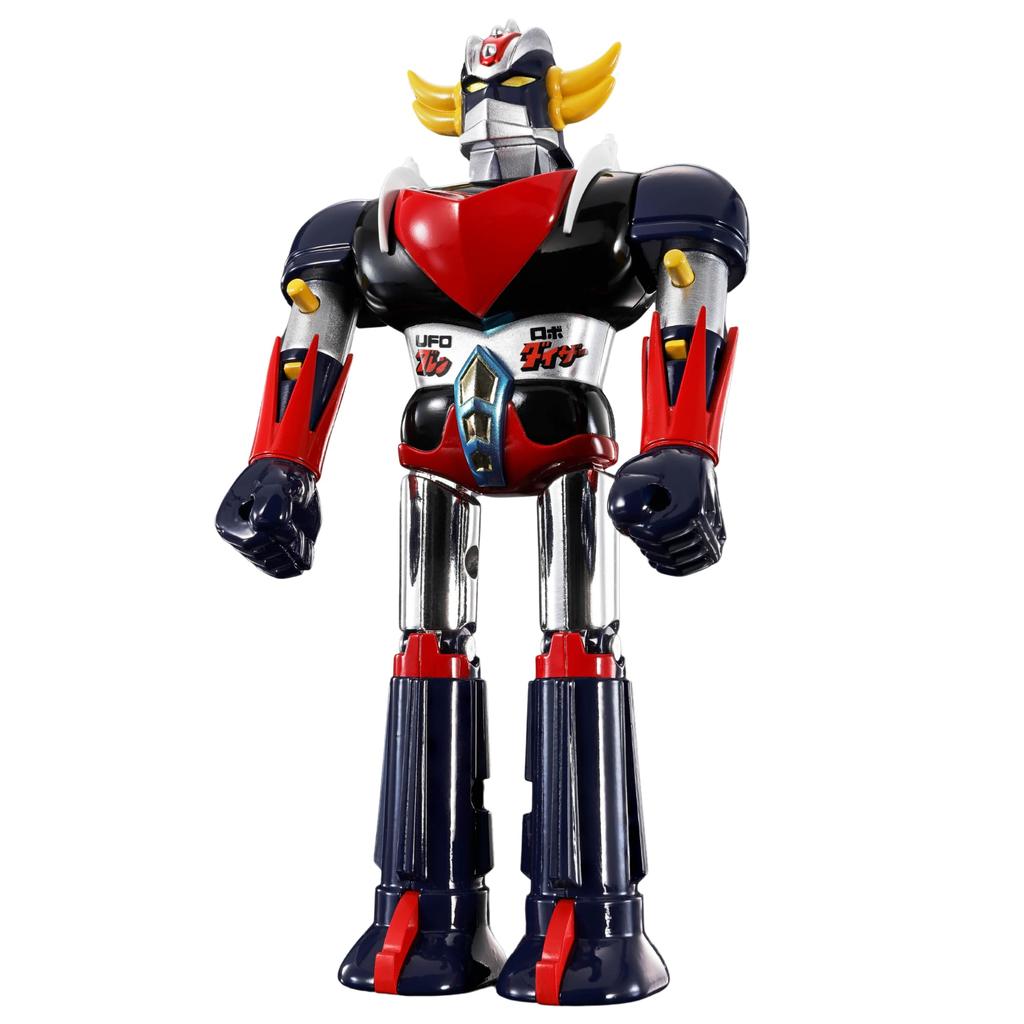 TAMASHII NATIONS Chogokin НЛО-Робот Грендизер DELUXE Грендизер НЛО-Спэйзер 135 120 мм АБС ПЭ Окрашенная Сочлененная Фигурка и Прибл.. & Приблизительно. Литье под давлением & &