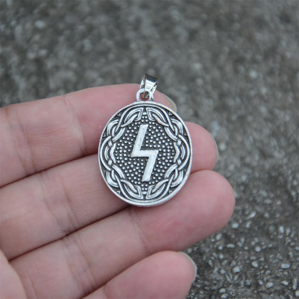 Скандинавская Руна Совило Колесо Викингов Ворон Амулет Талисман Ожерелье Viking Jewelry