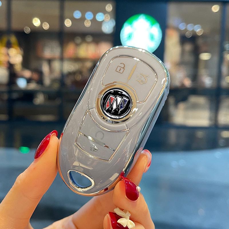 Buick Regal Key Case for Excelle, Encore, Envision, LaCrosse, GL8, Weilang, and Yinglang.