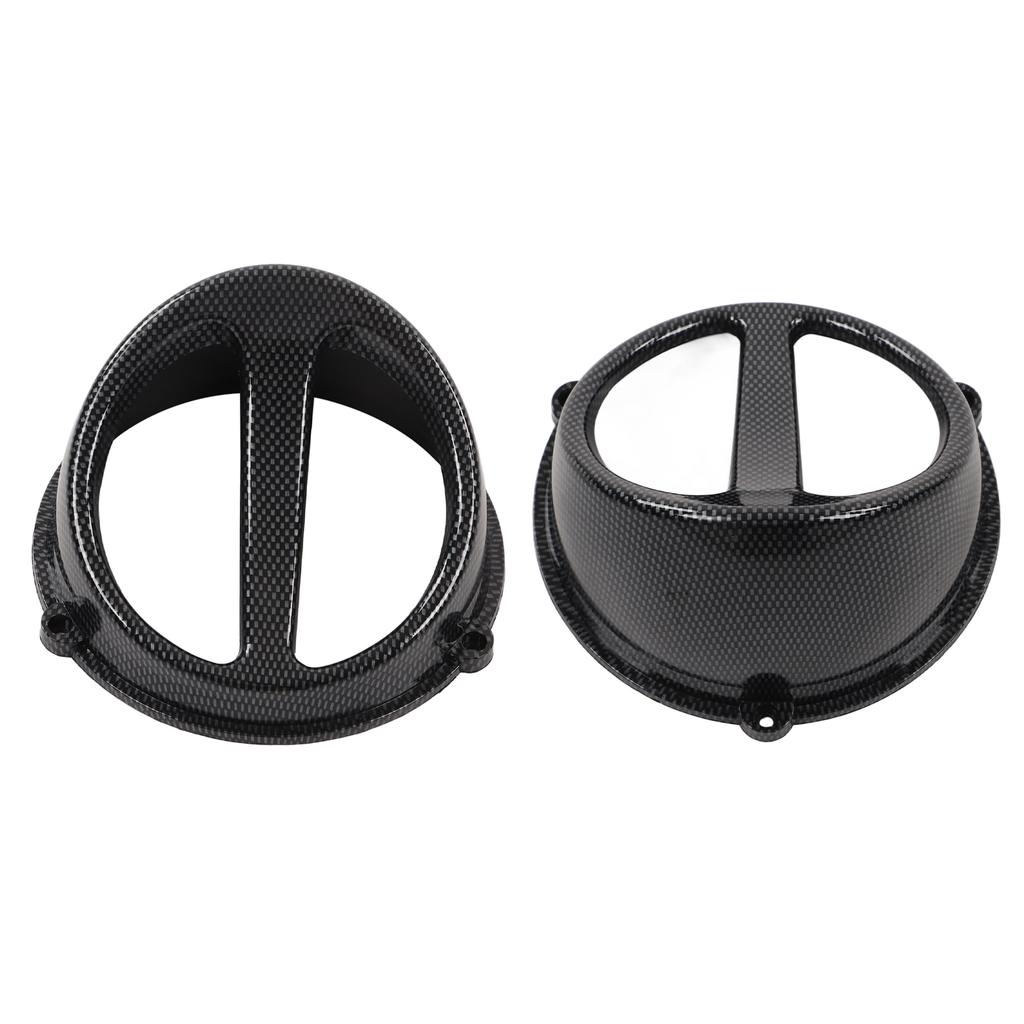 Motorcycle Engine Cooling Fan Cover Carbon Replacement for GY6 125cc 150cc 152QMI 157QMJ Motorcycle Air Scoop Cover