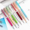 1 Piece Roller Office School Supply Ballpoint Pen Stationery Crystal Diamond Metal Spinning Nurse Wedding Gift