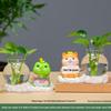 лягушка, puppy & auspicious cloud hydroponic set