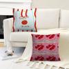 Pink Tomato Tins Retro Pillowcases Home Bedding Decorative Pillow Cover Wedding Super Soft Pillow Case