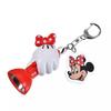 Disney Minnie Mouse Keychain Light-Up Flashlight Style Key Chain Festival NEW