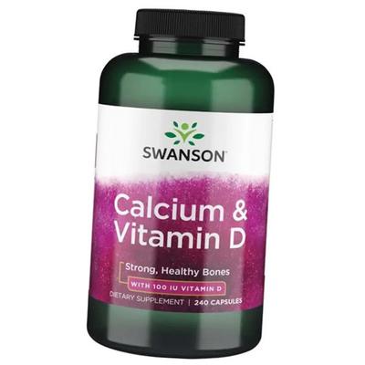 Кальций Д3, Calcium & Vitamin D, 240капс (36280083)