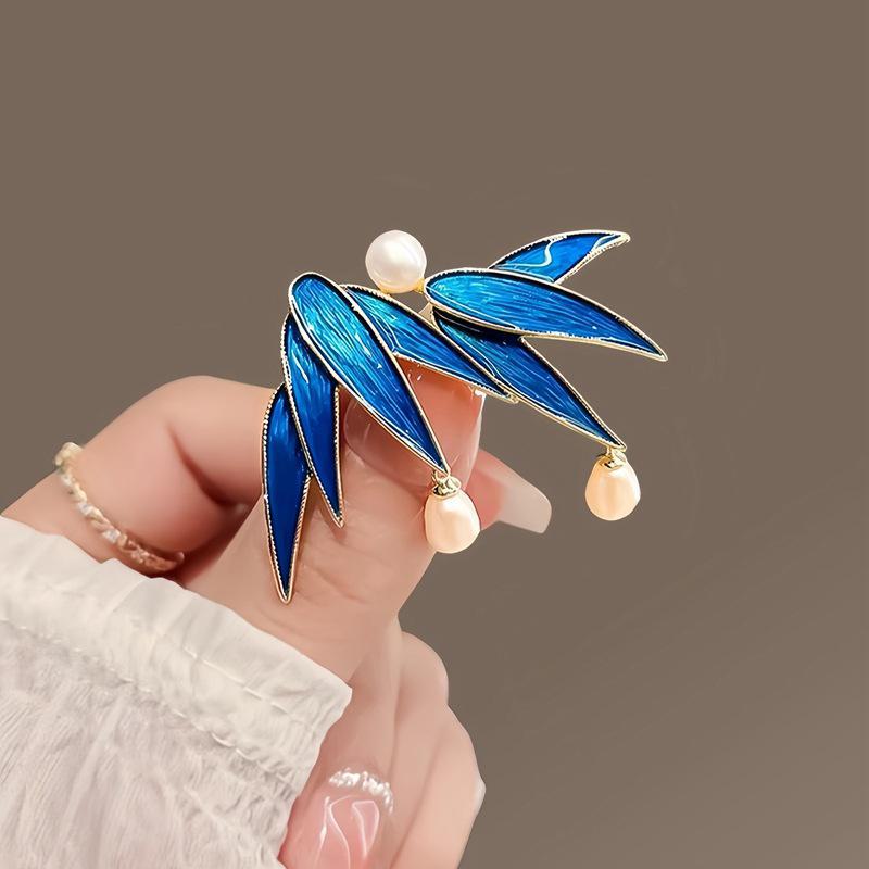 Ретро китайская брошь с кисточкой в виде бабочки и цветка – элегантный аксессуар для чонсама