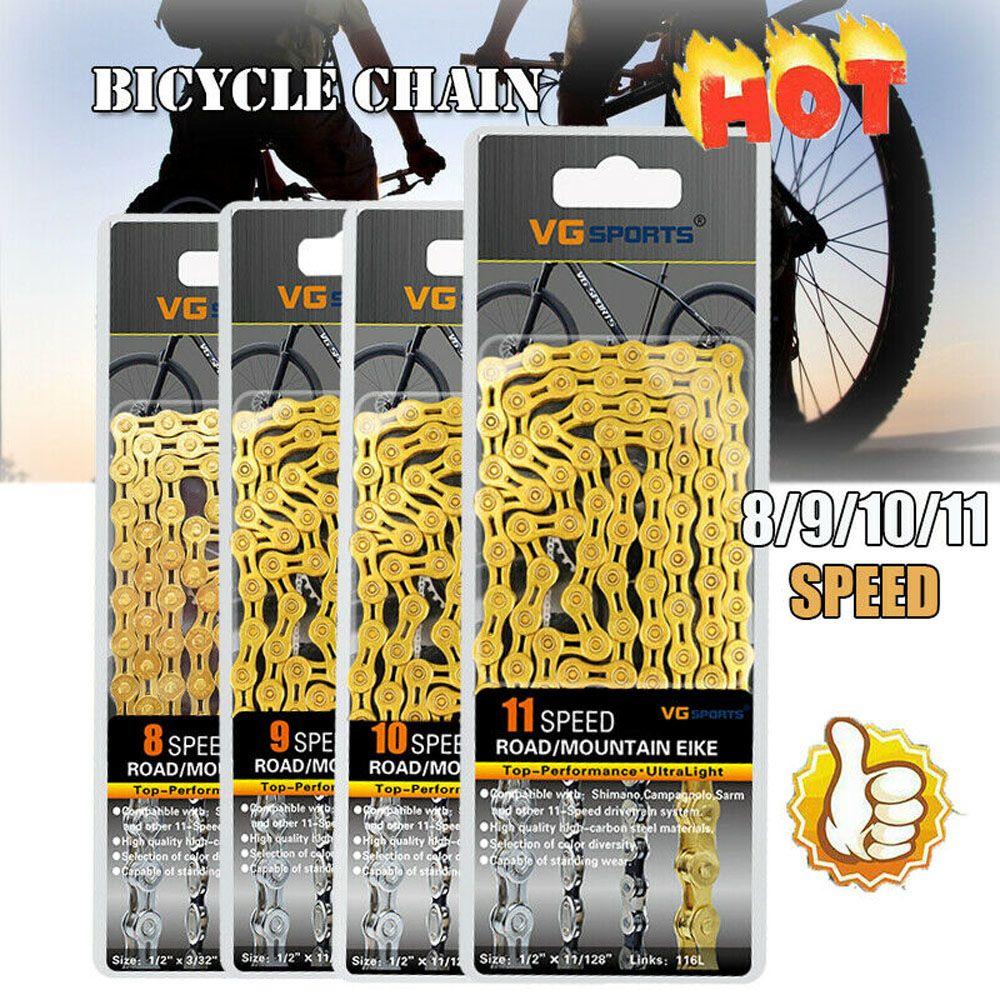 Bike Half Hollow Chain 8/9/10 11 speed Bicycle Chains Bicycle Accessories Bike Chains Bicycle Parts