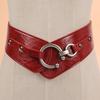 Korean Wide Waist Elastic Belt for Women – Versatile European & American Style