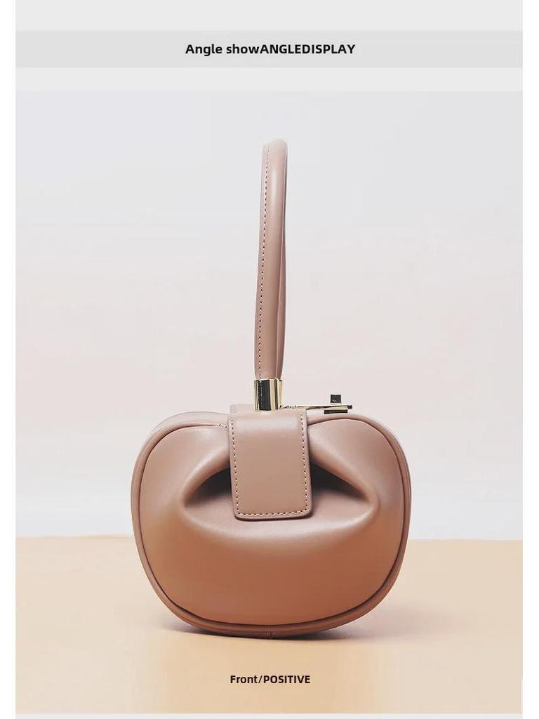 Niche 2022 Женская сумка для пельменей из натуральной кожи - Модная сумка для вонтон из коровьей кожи