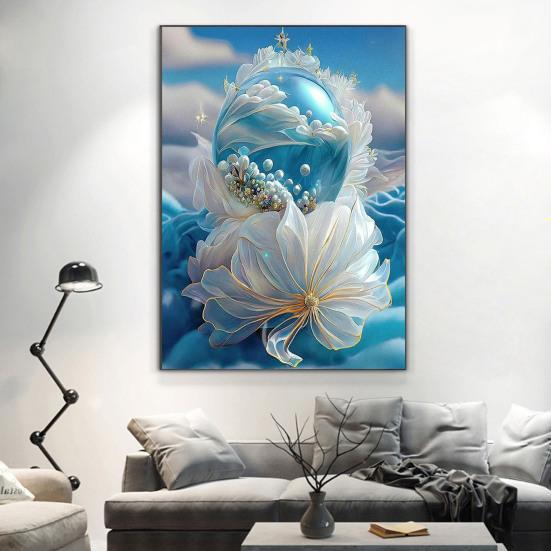 Пейзаж Алмазная мозаика с изображением океанских ракушек, принт, повышение креативности, снятие стресса, мозаика, алмазная вышивка, украшение для дома, сделай сам, подарок