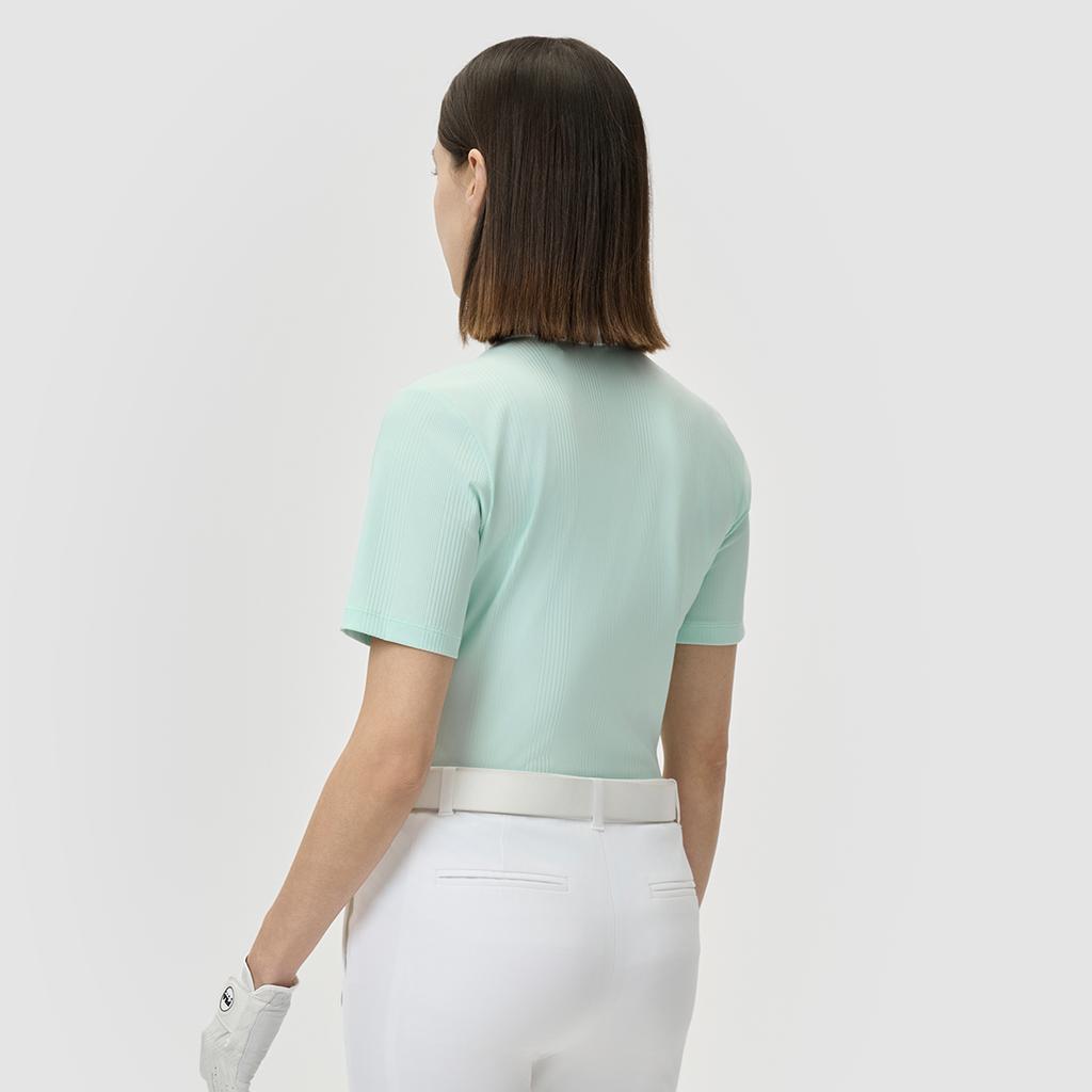 Новая коллекция FILA AthleticsGolf Футболка обычного кроя женская Кардамон Циан A11W525119F-TQ