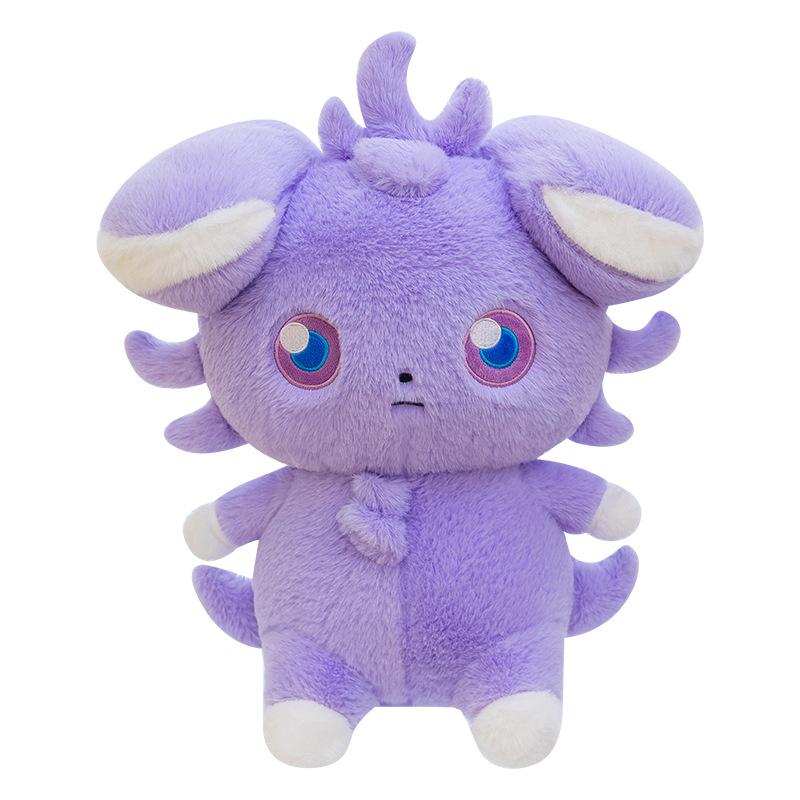 40/80cm Kawaii Espurr Plush Toys Alolan Vulpix Doll Cute Large Plushie Stuffed Pillow Gift for Kid Birthday Xmas