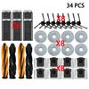 Для пылесоса Dreame L40s Ultra / L40s Pro Ultra Запасные аксессуары Основная боковая щетка HEPA-фильтр Тряпки для мытья пола Мешок для пыли