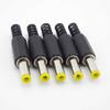 DC Male Jack Power Plug Connector Адаптер 3.5x1.35mm 4.0x1.7mm 4.8x1.7mm 5.5x2.1mm Male Power Plug Socket Адаптер аудио CCTV