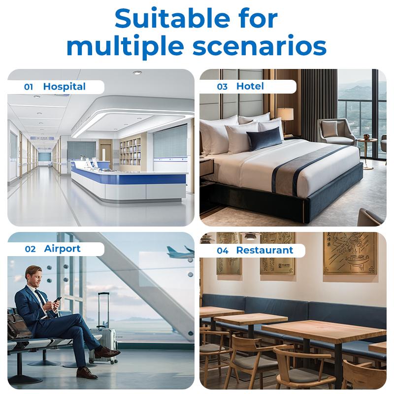 500 МЛ *2 Настенный автоматический сенсорный дозатор мыла большой емкости с двумя головками Установка Бытовой Ручной Посудомоечная машина