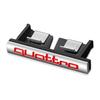 for S9 A4 B8 B6 B7 B9 A3 A6 C7 C6 C5 A5 Q5 A1 A6 Metal Quattro Logo Car Styling Front Grill Badge Emblem Sticker Decals9S