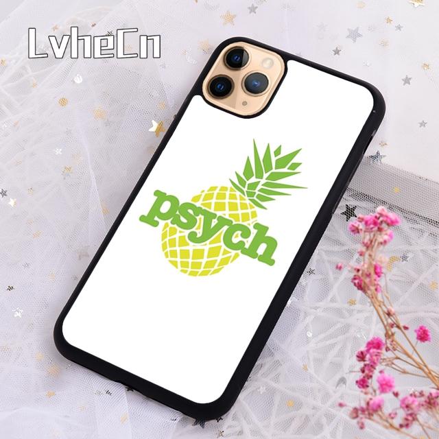 Psych Pineapple Phone Case Cover For iPhone 17 Air 14 15 16 16e 13 12 Max Cover For Apple 11 Pro Max Plus