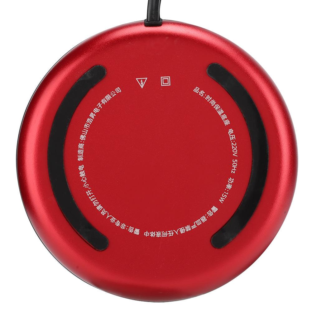 Электрический водонепроницаемый сенсорный нагревательный коврик для чашки, теплый коврик для кофе, чая, молока