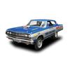 AMT 1965 Chevy Chevelle AWB Time Machine Plastic Model AMT1302 1/24