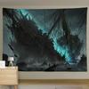 Bedroom Background Cloth Digital Printing Hanging Blanket Dormitory Bed Head Decoration Cloth Living Room Wall Cloth