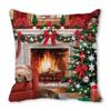 Christmas Themed Pillowcases Car Accessories Office Santa Claus Living Room Sofa Home Pillowcases