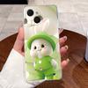 Чехол для телефона Tecno Spark 40C Чехол Tecno Spark 40C Силиконовый Роскошный Милый Любовь Кролик Забавный Крутой Расписной Прозрачный Мягкий ТПУ Корпус
