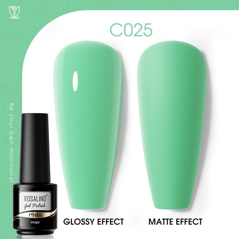 ROSALIND Nail Gels 109 Color Nail Polish Gel Varnish Semi Permanent Gel Nail Polish Soak Off UV Gel Polish Manicure Art Gel For Nail Art Design