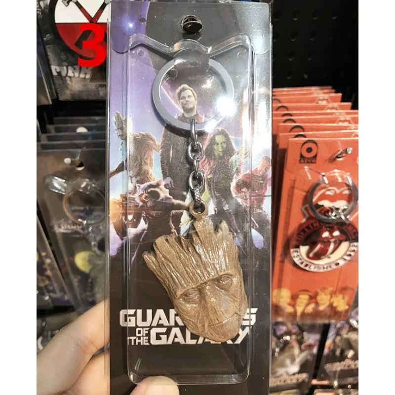 Guardians Of The Galaxy Alloy Groot Rocket Raccoon Keychain Gift For Fans
