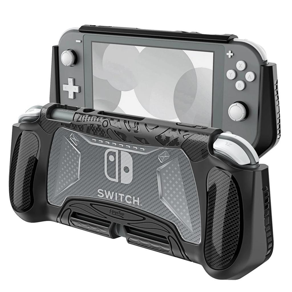 Защитный чехол для Nintendo Switch Lite с хранилищем игровых карт Чехол-держатель для Switch Lite, устойчивый к царапинам и скольжению, устойчивый к падениям