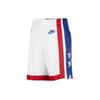 NBA Samsung Blue And Red Striped Basketball Shorts Retro Limited Edition Brooklyn Nets Unisex Shorts White DO9501-100