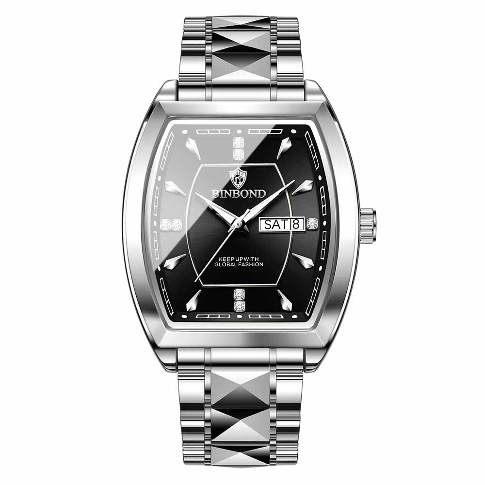 Мужские водонепроницаемые светящиеся наручные часы-будильник для бега