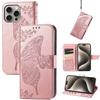Кошелек с тиснением в виде бабочки, чехол-книжка для Samsung Galaxy S26 S25 S24 S23 S22 S21 S20 Ultra Plus FE Edge, Чехол с держателем для карт