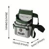 Small Tool Bag Heavy Duty Tool Belt Waist Bag Portable Electrician Tool Pocket Pouch