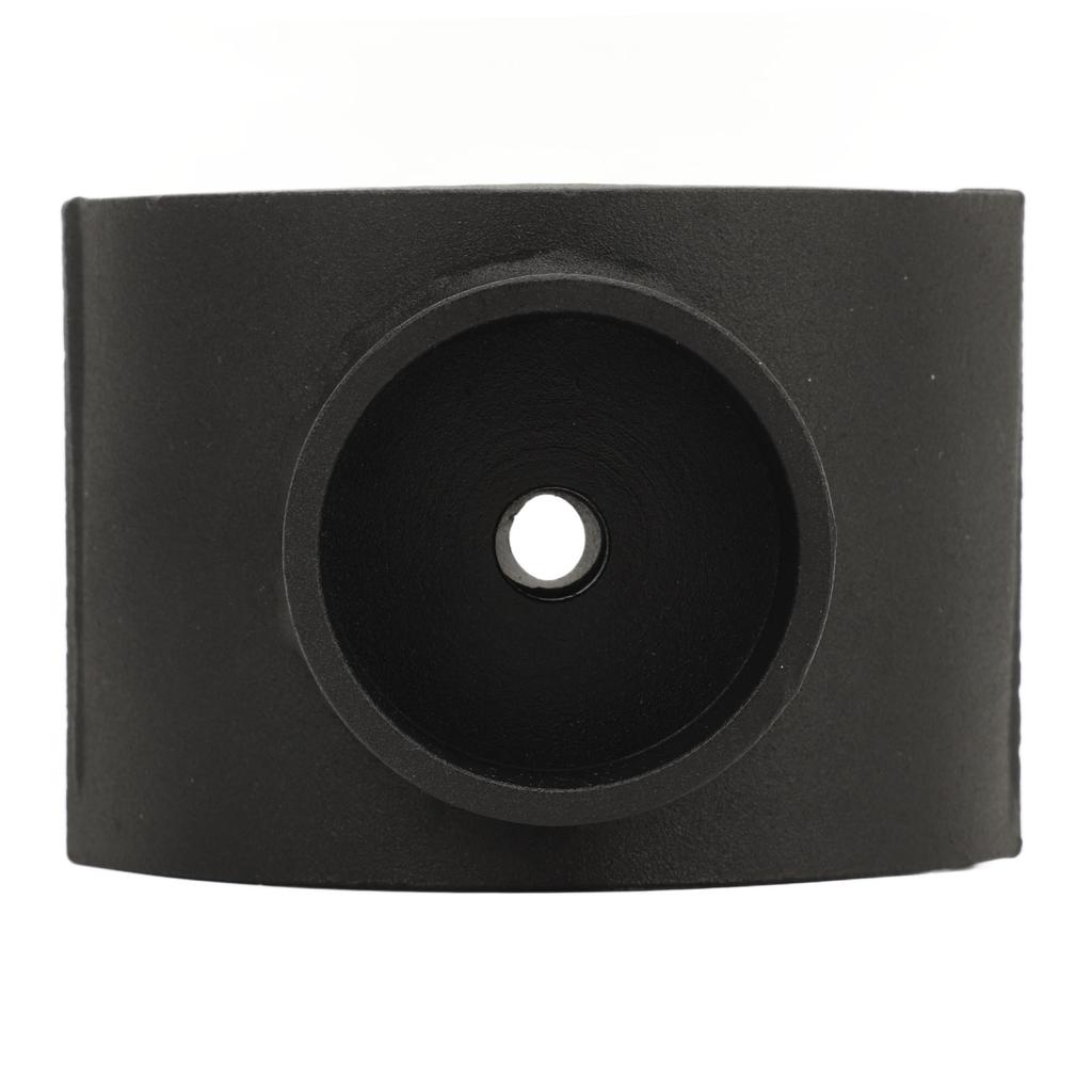 Седло адаптера для бутылочного домкрата, высокопрочное гидравлическое подъемное седло оси для 3-дюймовой трубы, черное 12-тонное адаптер оси для бутылочного домкрата