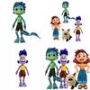 Colorful And Lifelike Cartoon Luca Alberto Julia Cat Sea Monster Boys Plush Toys Anime Figures Dolls