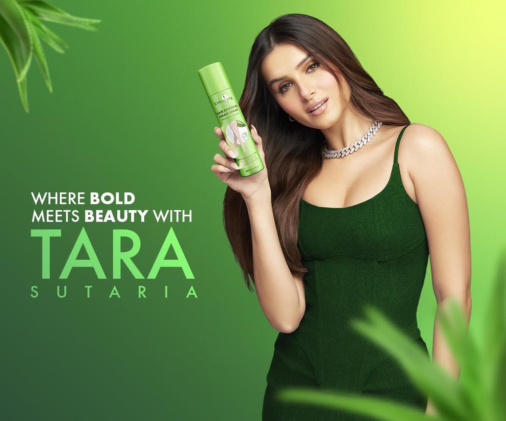 Urban Yog Hair Removal Cream Spray for Women | Painless Body Hair Removal Spray for Legs, Hands, Underarm & Back (200 ML)