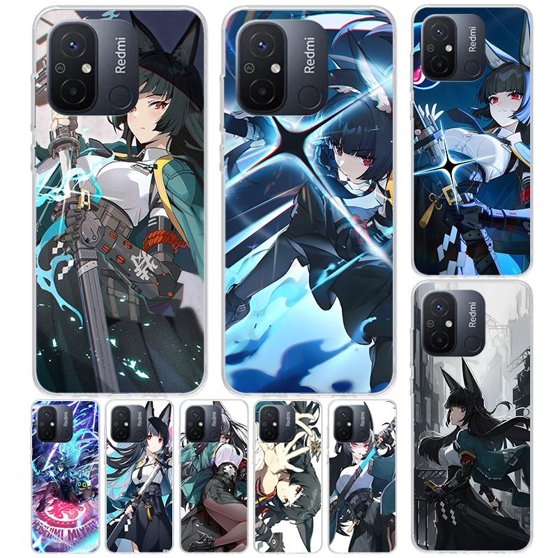 Чехол Hoshimi Miyabi Zenless Zone Zero ZZZ для Xiaomi Redmi 13 13C 14C 12 12C 10 10C 9 9C 9T 9A Чехол для телефона 10A 8A 8 7A 7 6A 6 K8
