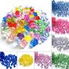 Wedding Crystal Party Home Decor Garden. Fish Halloween Decoration Crystals Aquarium Tanks Stones Vase 100/200pcs Colorful