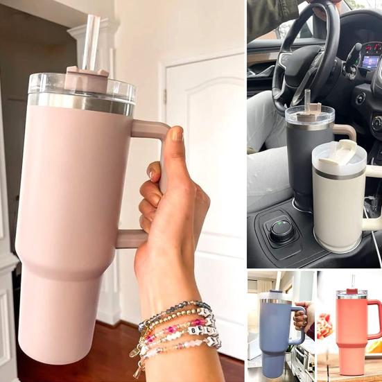 Практичная соломинка для чашки с чистящей щеткой без запаха питья