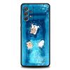 Чехол для вечеринки у бассейна с милым щенком для Samsung A57 A37 A51 A71 A21S A17 A15 A25 A41 A23 A33 A53 A73 A07 A05S A13 A35 A55 5G