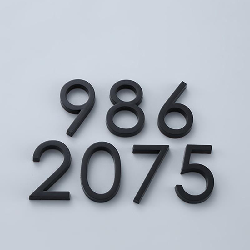 6 см 3D номер дома цифровая табличка с именем дверная табличка вывеска на выдвижном ящике дома покрытие номер двери пластиковая номерная этикетка отель домашний адрес табличка с номером дома