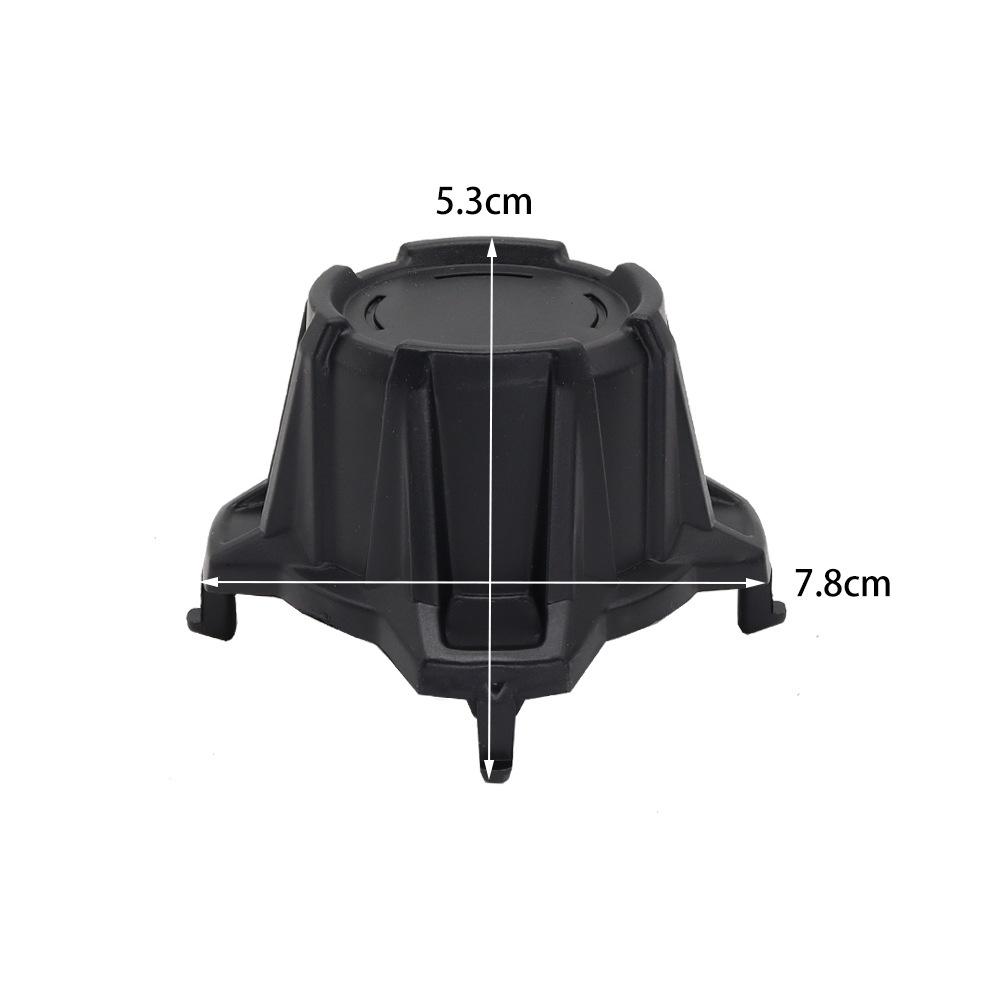 4Pcs Wheel Hub Cover Black Center Cap For Can-Am Maverick X3 Turbo R 2017-2020