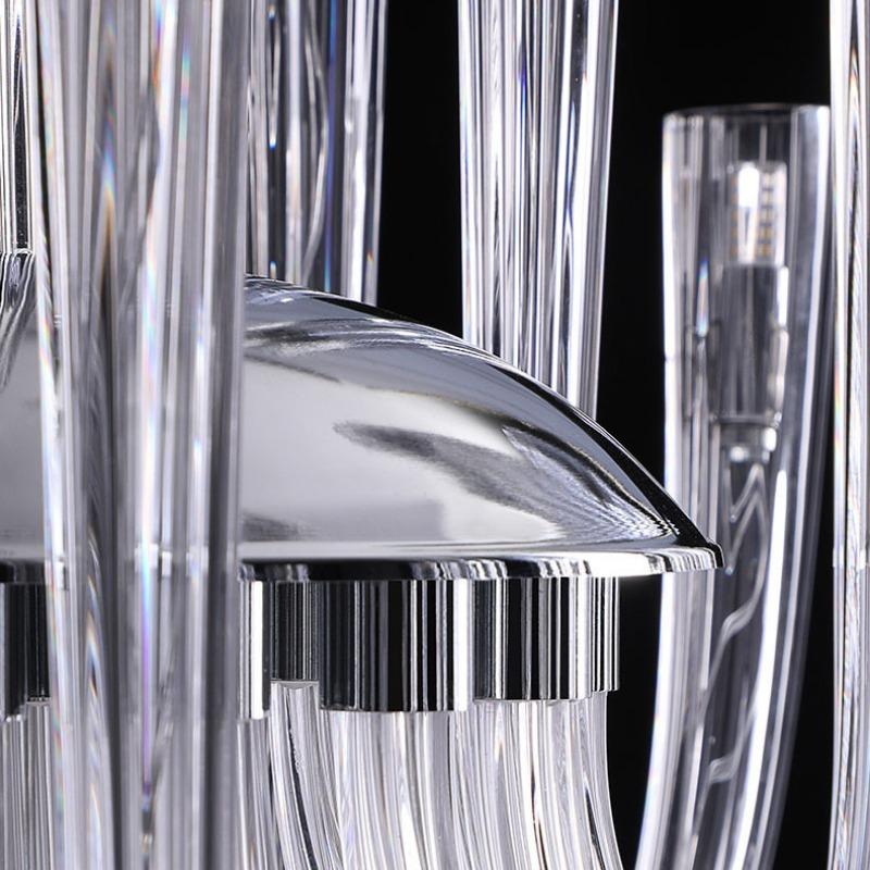 Лампа для гостиной, роскошная атмосфера, современная простая спальня, зал, столовая, креативная люстра