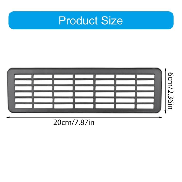 Impact Resistant Car Air Vent Grille Under Seats Ventilation Cover Not Crush Designs Ventilated Vent Cover for Vehicle