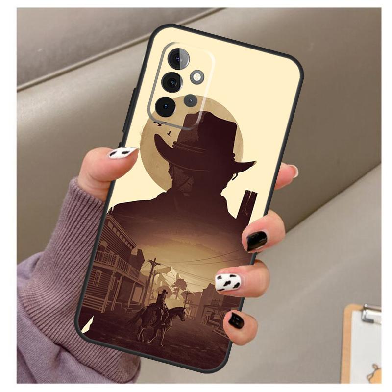 Ковбойский чехол для Samsung Galaxy A56 A16 A26 A36 A06 A52 A53 A33 A13 A34 A54 A14 A15 A35 A55 A22 A32