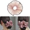 Ruched Hair Scrunchies Thick Oversized Hair Scrunchy Elegant Hair Rope Scrunchy Women Ponytail Holder