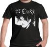 Официальная футболка The Cure Роберт Черная Классическая Готик-Рок Логотип Новая S M L XL XXL