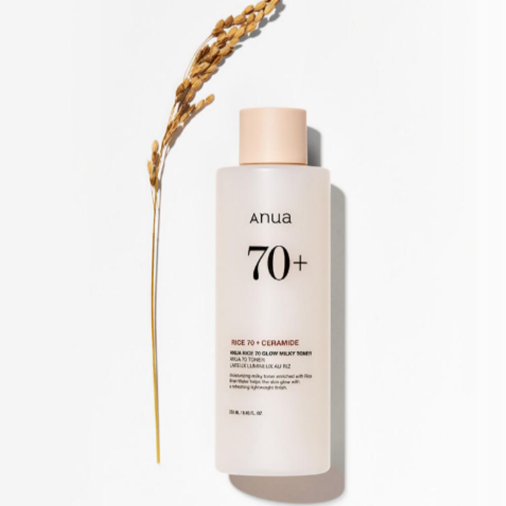 Anua 70+рис 70+ Керамидный тоник Glow Milky Toner 250 мл