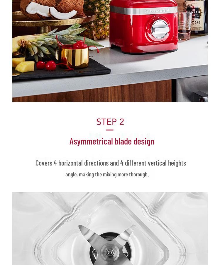 Высокоскоростной многофункциональный блендер KitchenAid для измельчения льда и детского питания