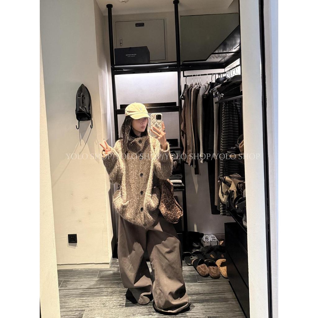 3908#YOLO SHOP Высококачественные женские осенние широкие зауженные повседневные брюки